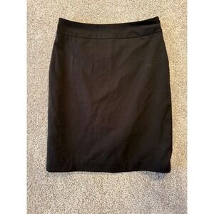 FFA Black Career Skirt Women's Size 13/14 Pencil Knee‎ Length